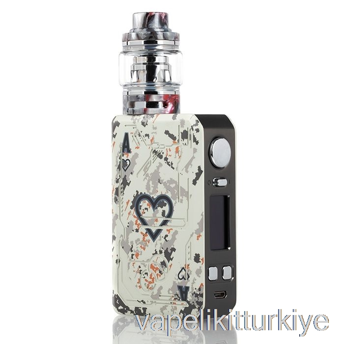 Vape Türkiye Teslacigs Poker 218w Başlangıç ​​kiti Beyaz